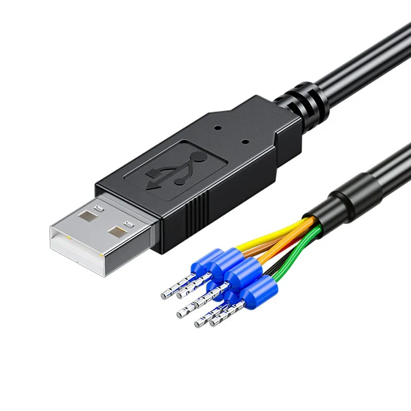DTECH TB-1061 1.8M USB to Serial Port RS485 Communication Control 6 Core Converter Adapter Cable