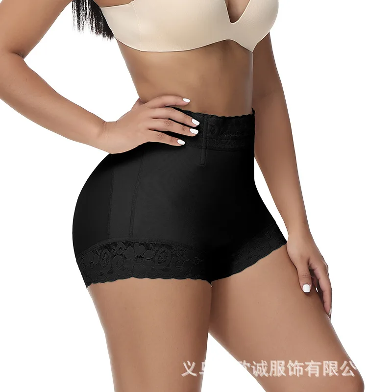 ผู้หญิง Shapewear Body Shaper Slimming Belly Corrective ชุดชั้นในเอวสูง Tummy ควบคุมสะโพก Lifter กางเกงก้นลูกไม้