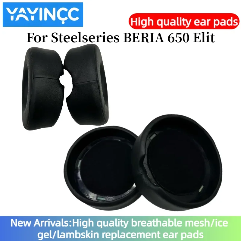 

YAYINCC Replacement Ear Pads Cushions With buckle for Steelseries BERIA 650 Elite Headphone Soft Memory Foam Pads/Earpads