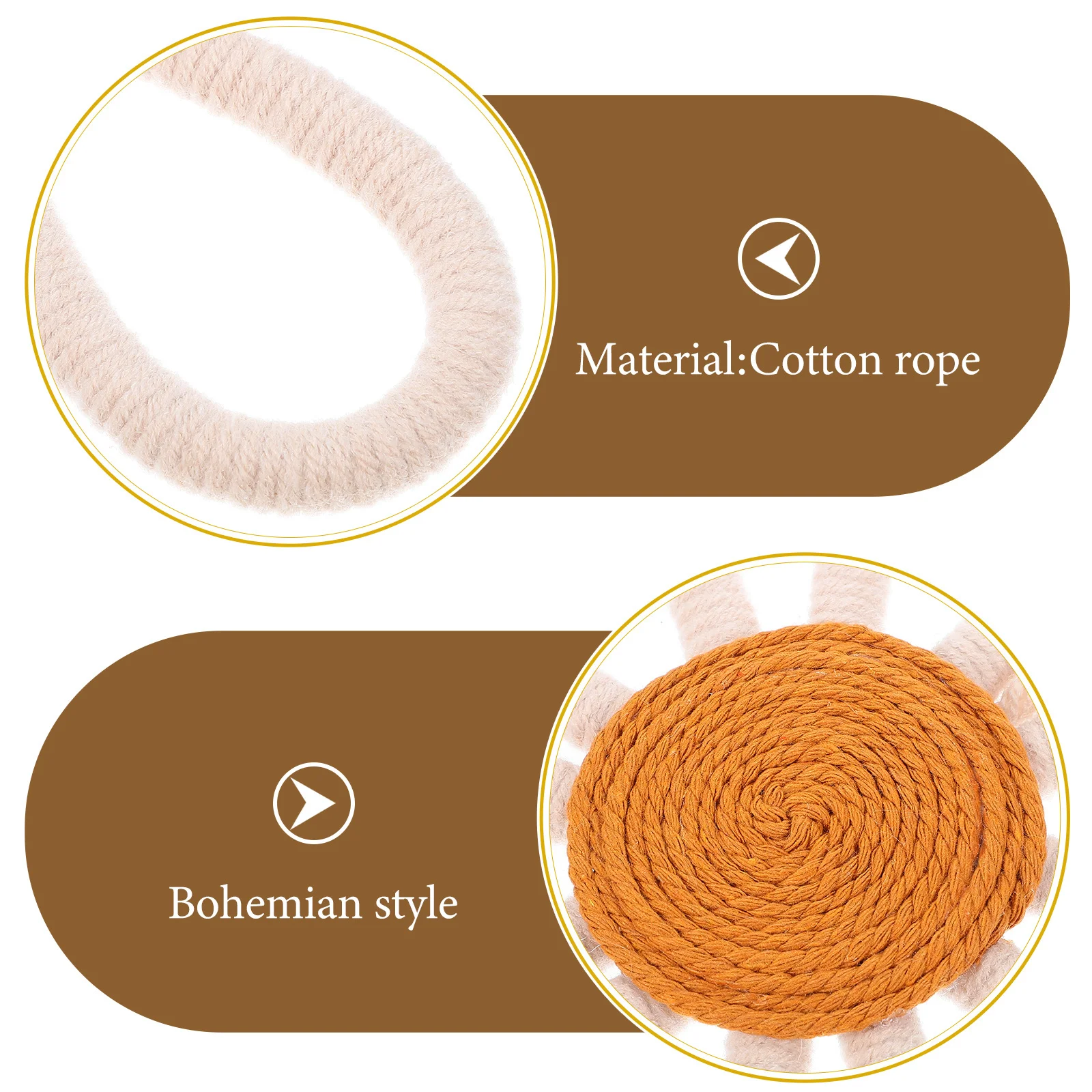 البوهيمي المنسوجة ديزي جدار ديكور الأزهار شنقا الديكور لغرفة الحضانة شيك زهرة ديكور للتعليق على الحائط