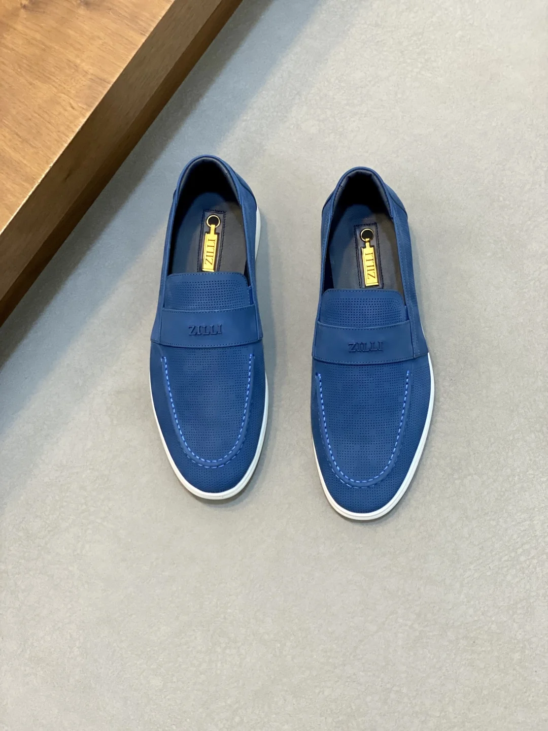 

OECHSLI Shoes Cowhide Suede 2025 new breathable comfortable fashion genuine leather comfort Men‘s European big size 38-46