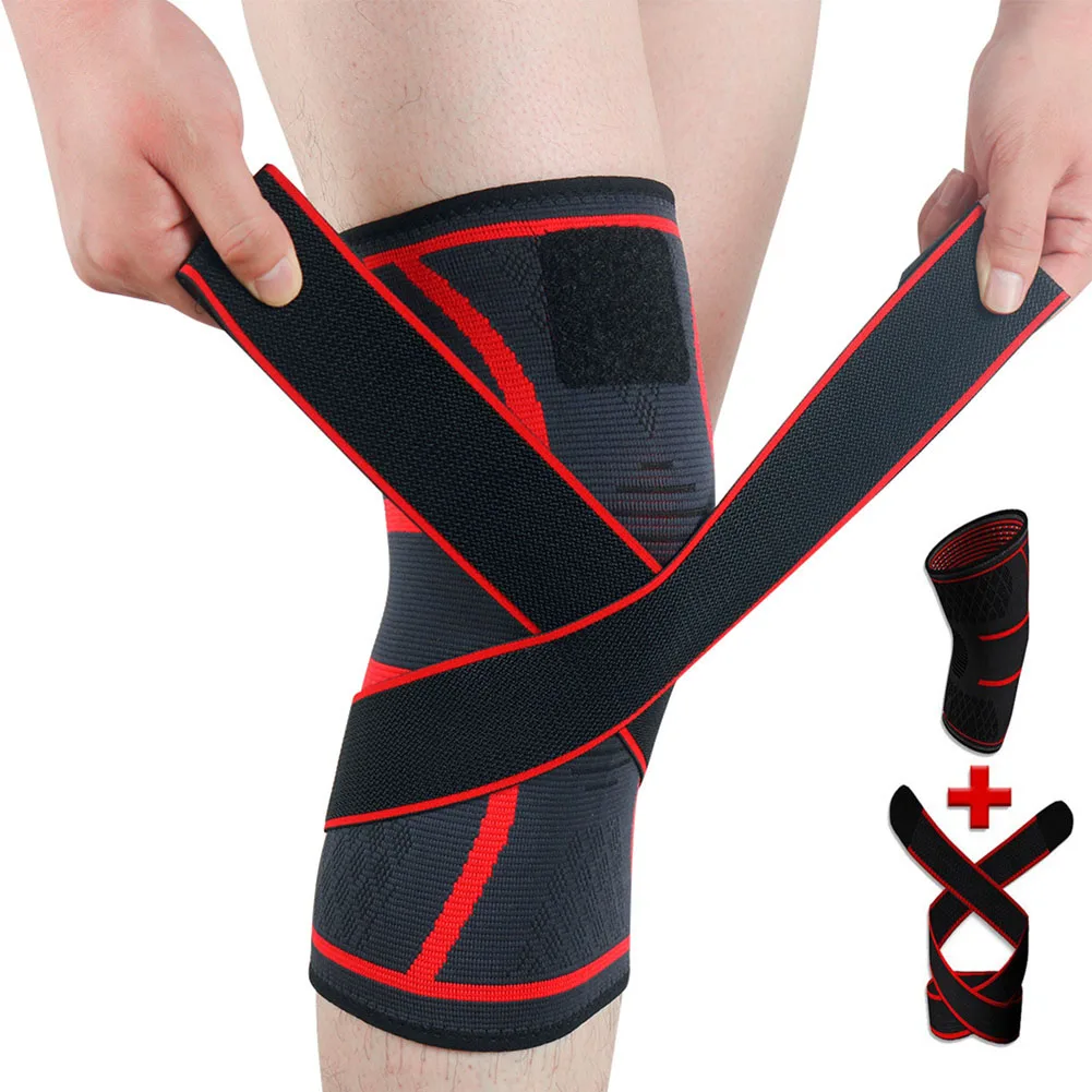 Men Women Knee Pads Knee Compression Sleeve Improved Circulation Compression Knee Braces For Joint Pain Relief Drop shipping