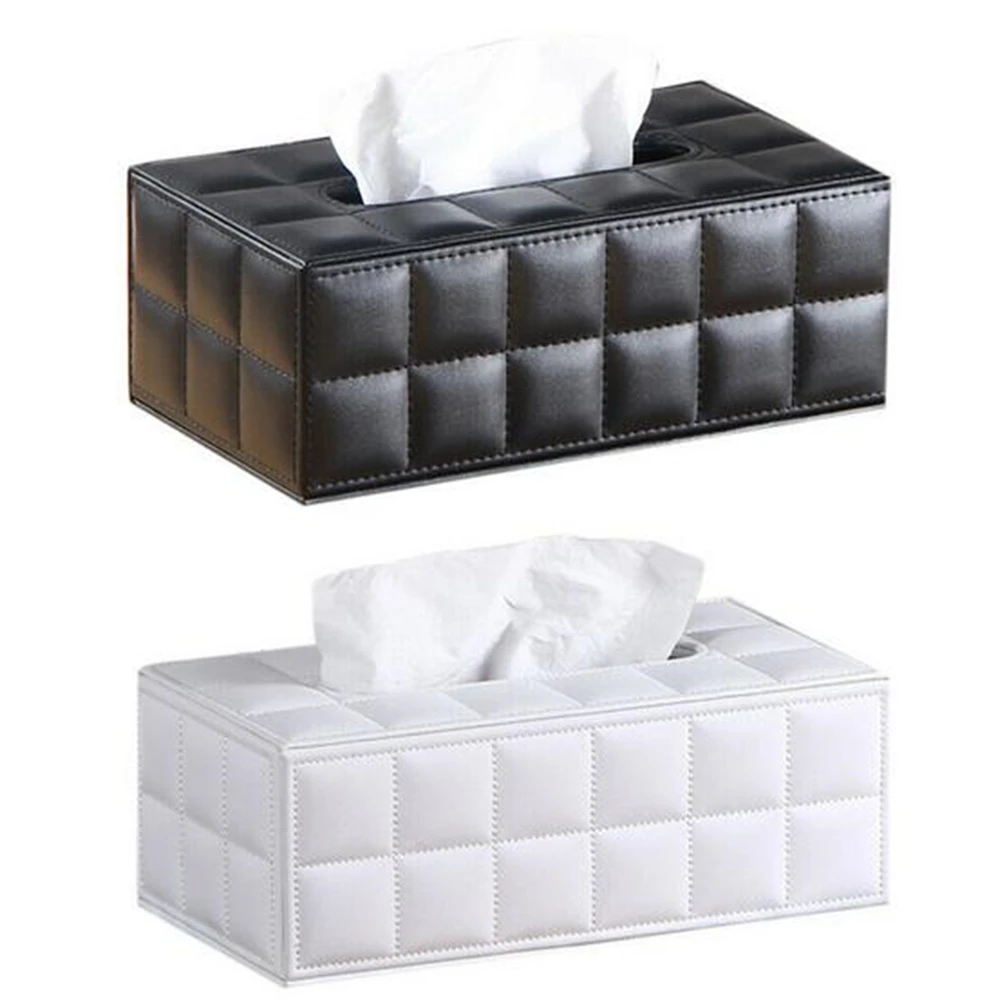 Car Tissue Box Towel Sets Car Sun Visor Tissue Box Holder Auto Interior Storage Decoration Car Accessories