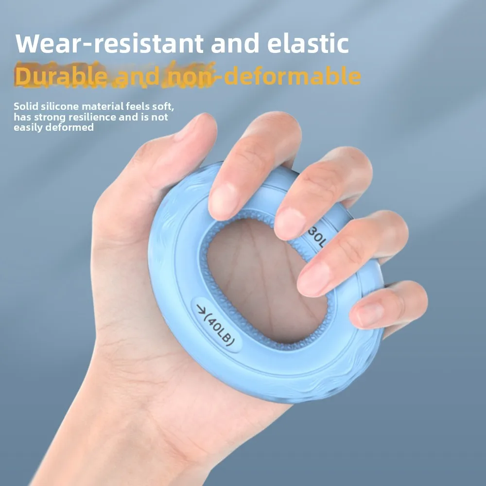 

Grip Ball Ring Training Exercise Five Finger Strength Rehabilitation Training Ring Exercise hand trainer Silicone