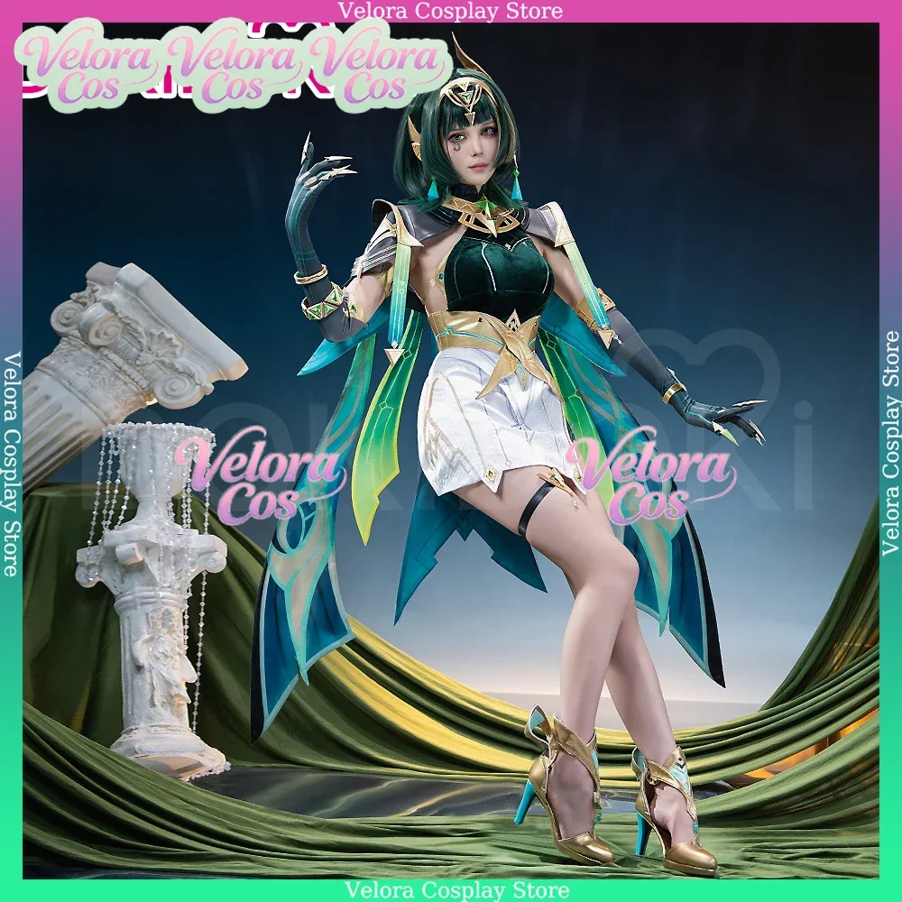 Nefer Cosplay Costume Genshin Impact Song Of The Welkin Moon Nod Krai Dress Plus Size For Halloween Christmas Party Convention