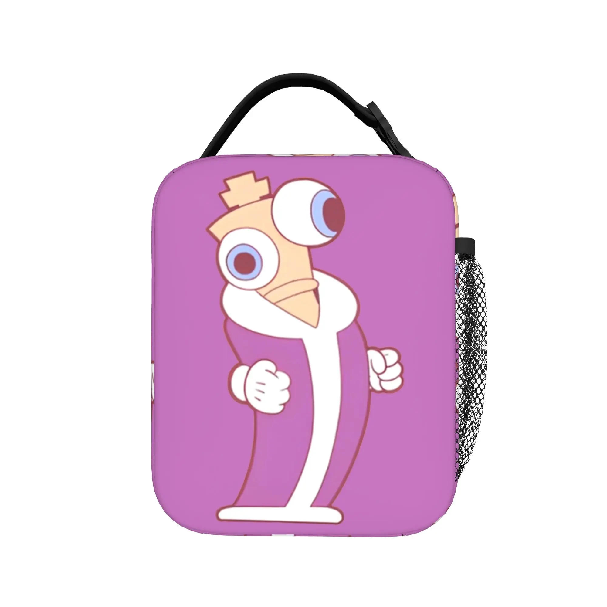 Kinger Cartoon Digitals Circus Thermal Insulated Lunch Bags for Travel  Reusable Food Bag Thermal Cooler Food Box