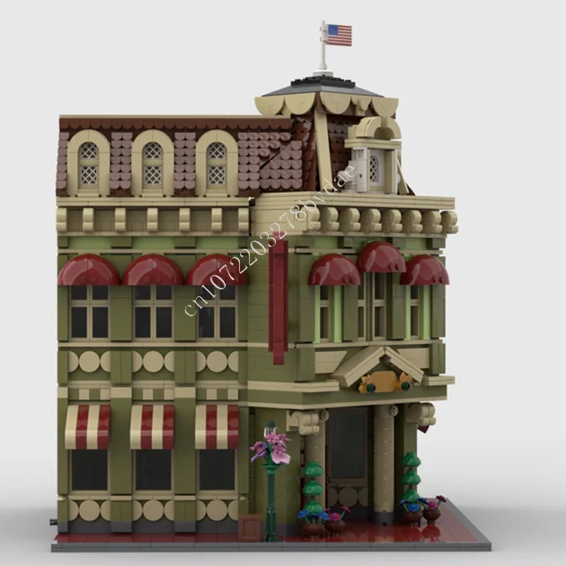 3451PCS Magic Kingdom Crystal Arts MOC streetview  Puzzles Creative Architecture Assembly Birthday Toys GiftsToys for Adults Age