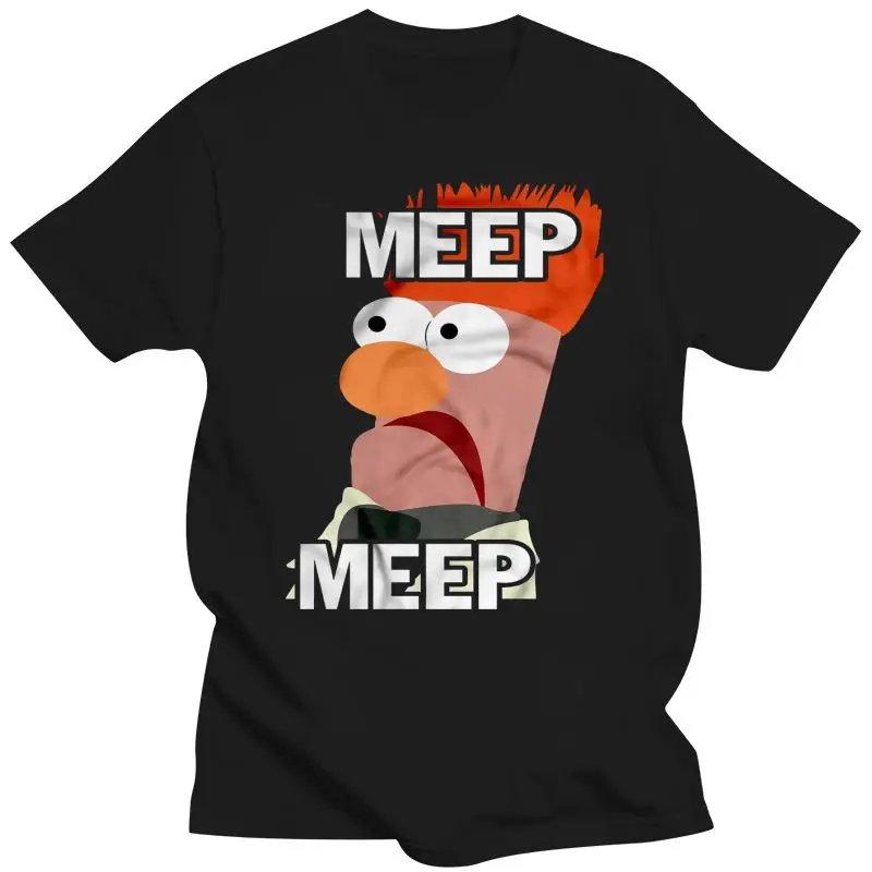 2022 New Men Funny T Shirt Fashion Tshirt Meep Meep The Muppet Show And Beaker Women T-Shirt