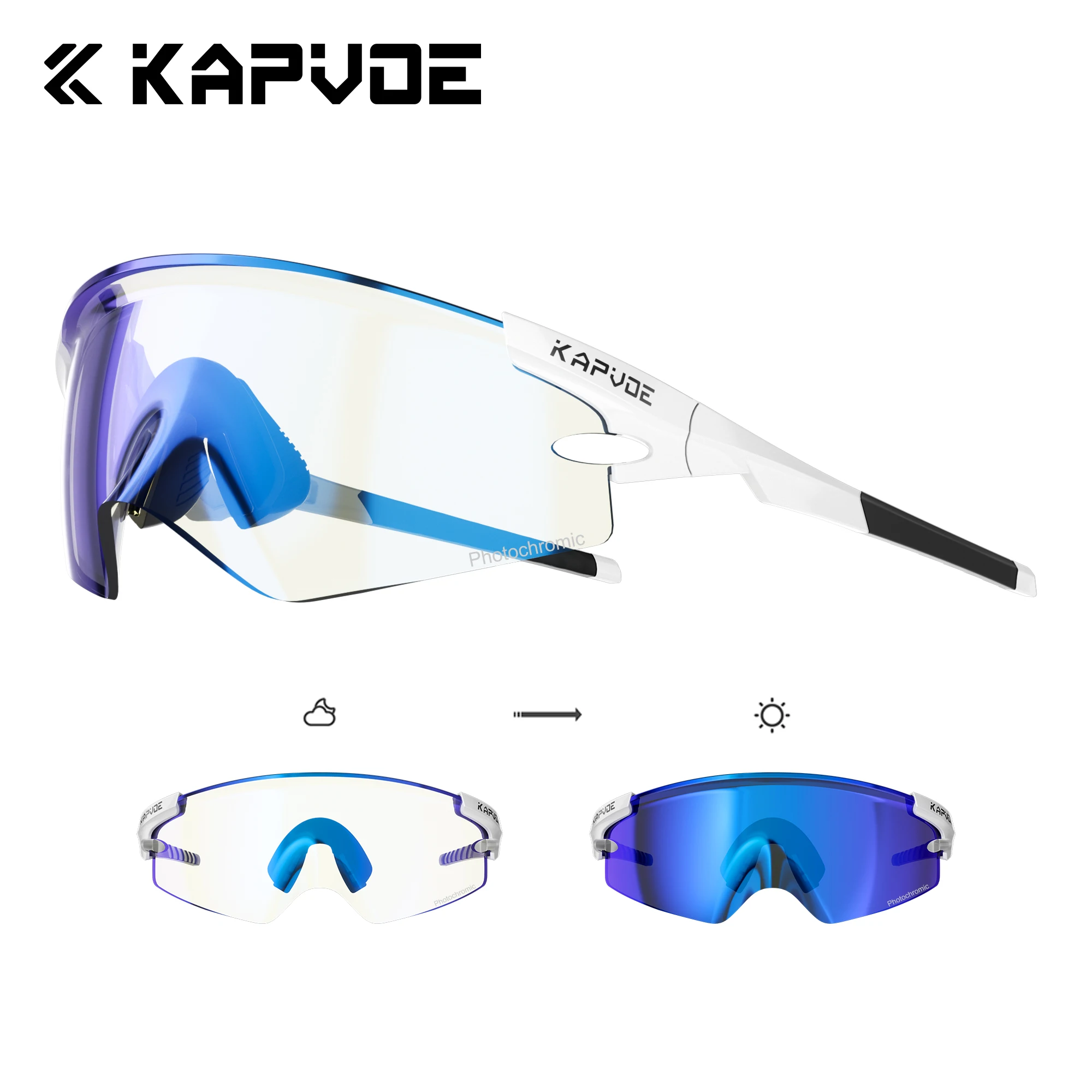 Kapvoe rote photo chrome Fahrrad brille uv400 Männer Frauen Fahrrad Sonnenbrille Rennrad brille MTB Fahrrad brille 4