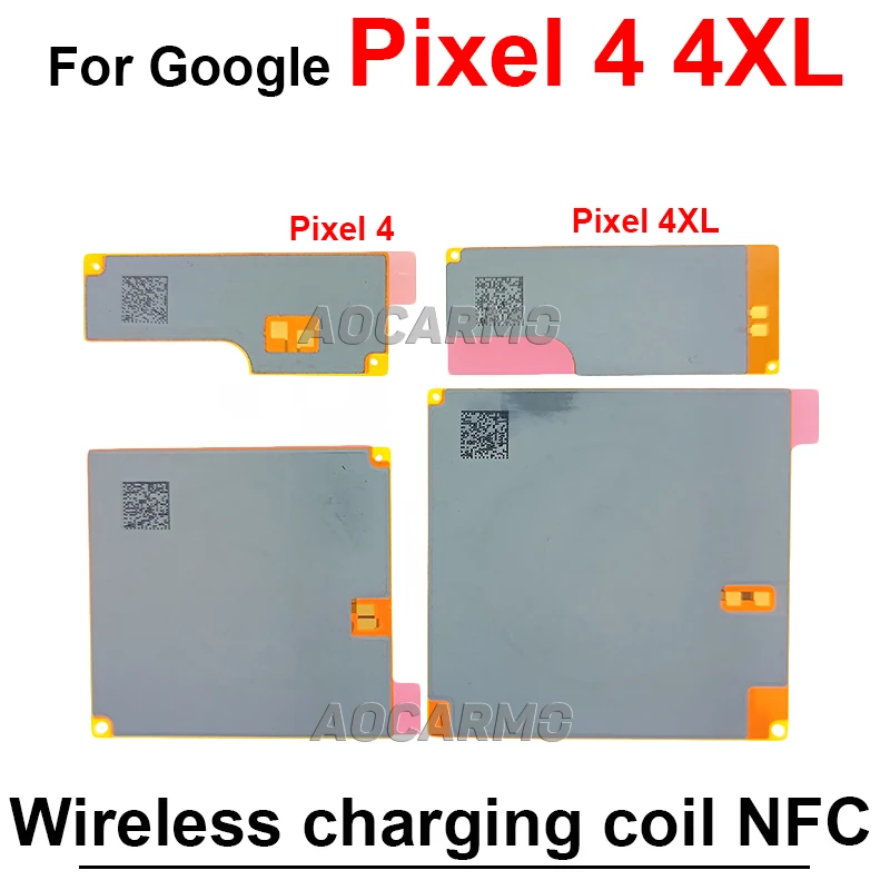 For Google Pixel 4 3 XL 4XL 5 6Pro 6 6A 7 Pro 7A 7Pro Wireless Charging Induction Coil NFC Module Replacement Parts