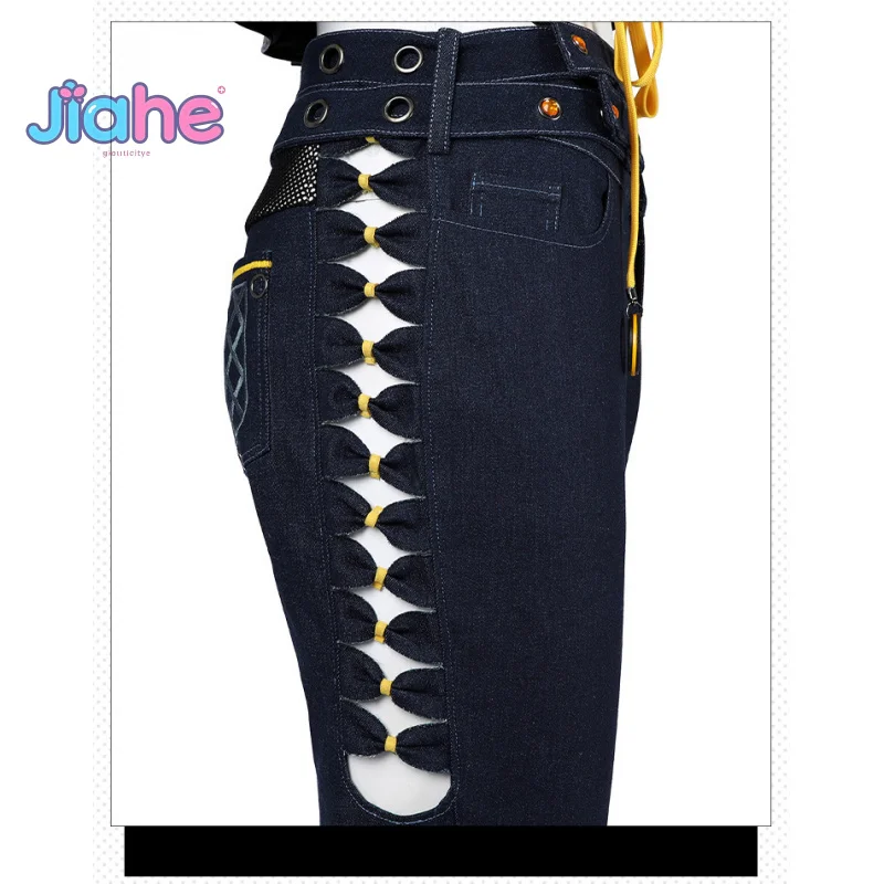 Eve Stellar Blade Cosplay disfraz de aventurero en el desierto chaqueta de cuero pantalones cinturón anillos uniforme Halloween carnaval traje de mujer