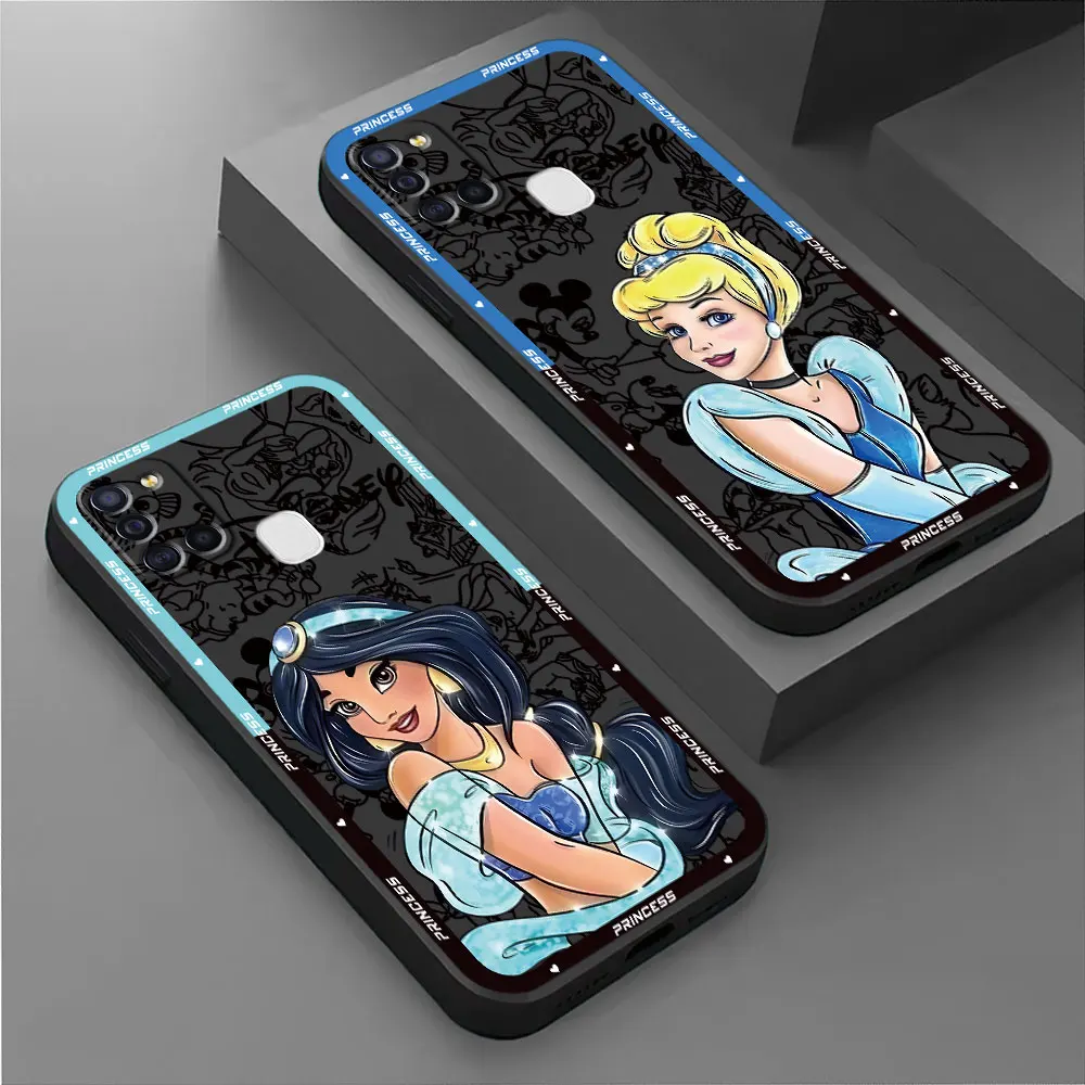 Disney Princess Jasmine Case for Samsung Galaxy A41 A04s A70 A03s A71 A05 A05s A51 A04e A20e A01 A31 A04 A30 A02 A10 Cover - náhled 2