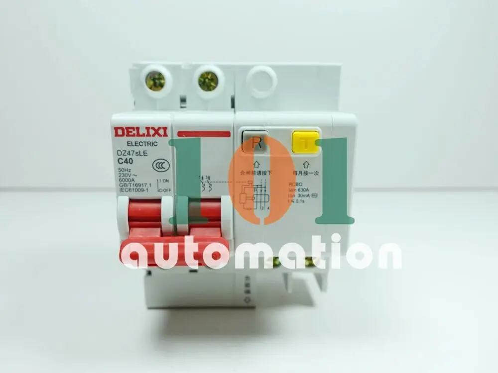 

1PCS NEW FOR Delixi DZ47sLE Air Switch Circuit Breaker DZ47sLE 2P 40A