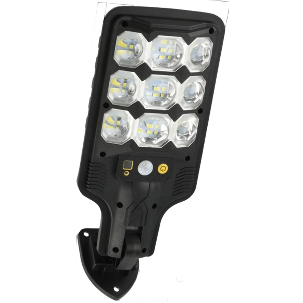 Solar Motion Sensor Outdoor Light with 63 LED Cob Waterproof Garden Lamp with 3 Modes and 350 Lumens for Enhanced Security