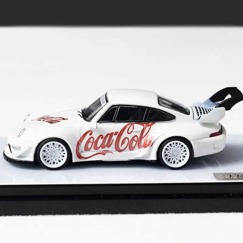 UNI MODEL 1/64 Porsche 993 RWB Legering Speelgoed Motorvoertuig Diecast Metaal Model Geschenken