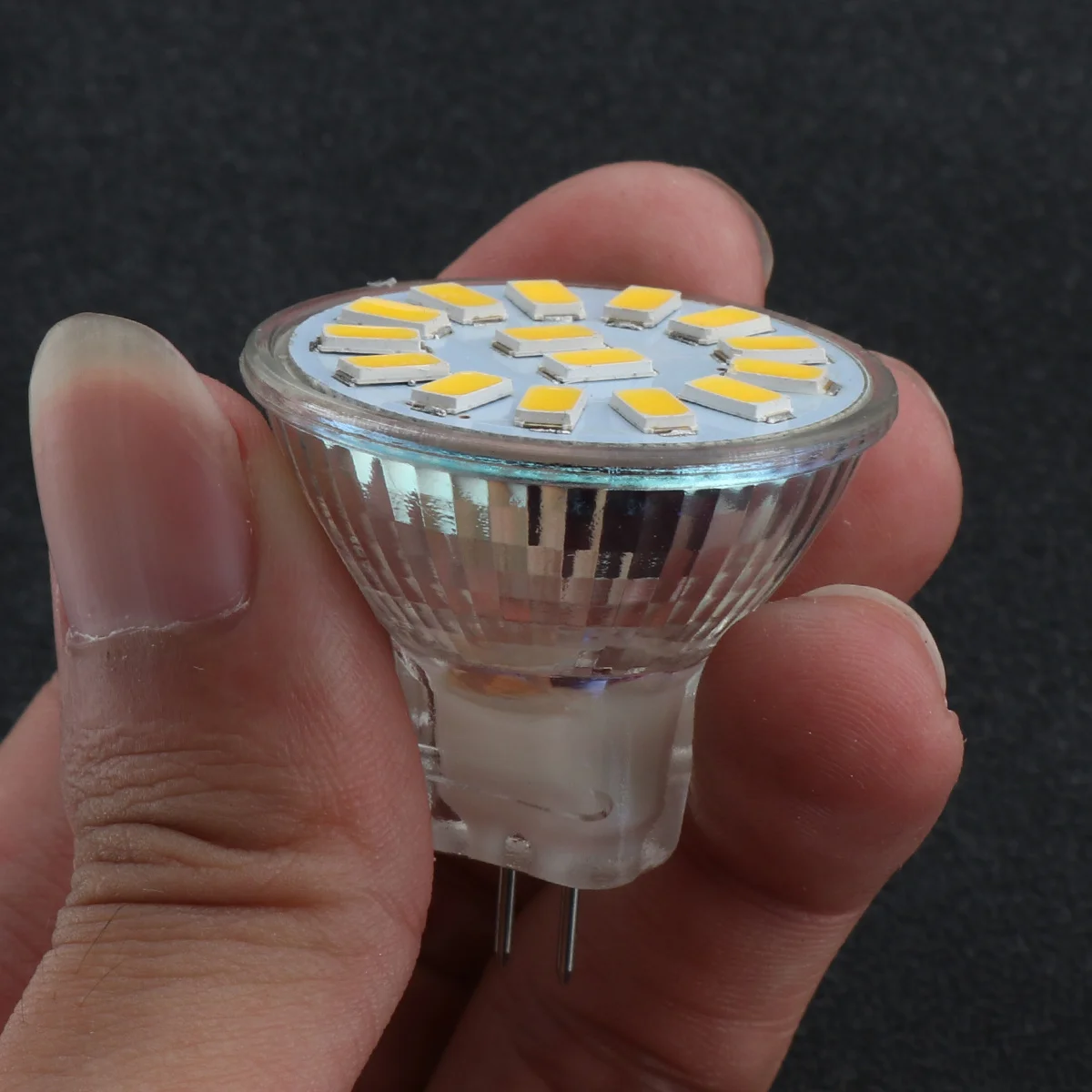 1 قطعة الأبيض الدافئ 5 واط LED الأضواء لمبة كأس مصباح استبدال ضوء الهالوجين إضاءة المنزل DC12V-24V جودة عالية مستقرة #2