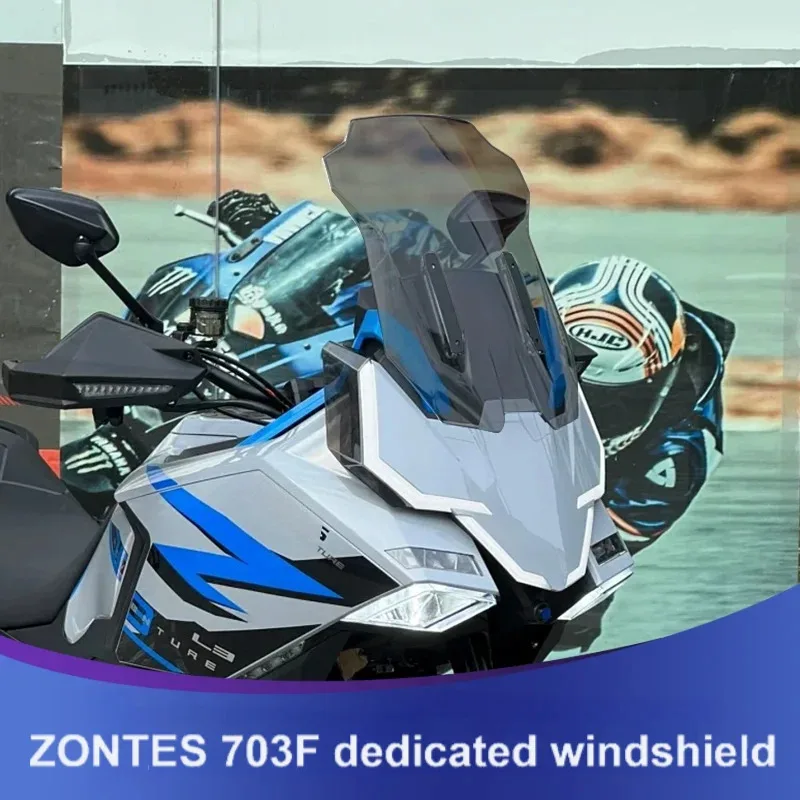 

For ZONTES 703F 703 F 703-F Motorcycle modified windshield front windscreen chest protector windproof rainproof board deflector