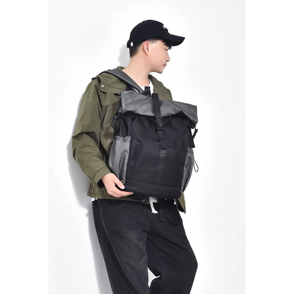 Zaino da viaggio funzionale, sportivo, da ciclismo, casual, alla moda, per studenti universitari, per computer, da uomo_voghion.com