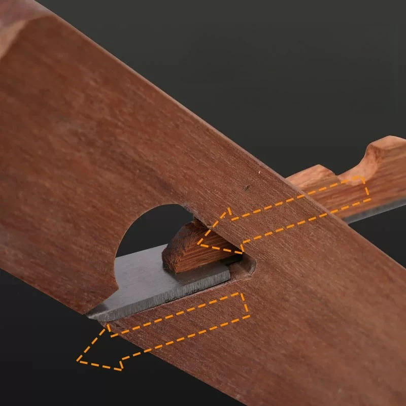 Woodworking Hand Planer Grooving Trimming Planing Tool Steel Single Wire Pull Plane Gift Manual DIY Woodworking Tool