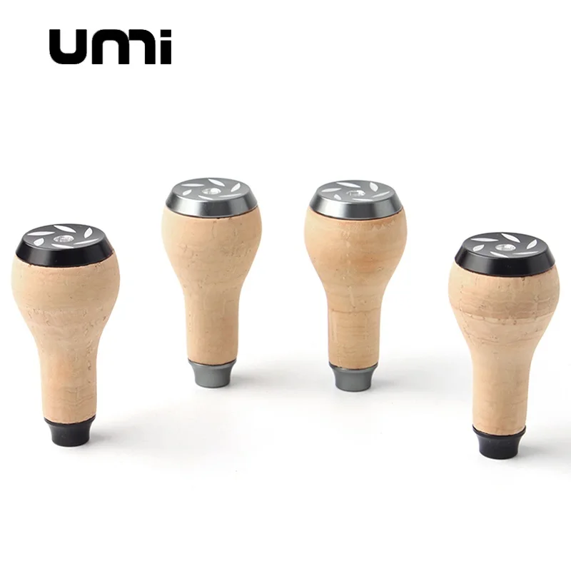 Umi 1 шт. рыболовная катушка с деревянной ручкой с металлическими материалами для Shi/Daiw DIY Rocker Super Light 11 г/шт. В комплект входят 2 шт. подшипников аксессуар