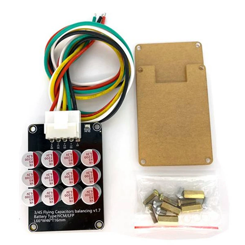 

AEE7-5.5A BMS 4S Active Balancer Board Li- Lifepo4 LTO Battery Capacitor Equalizer Power Transfer