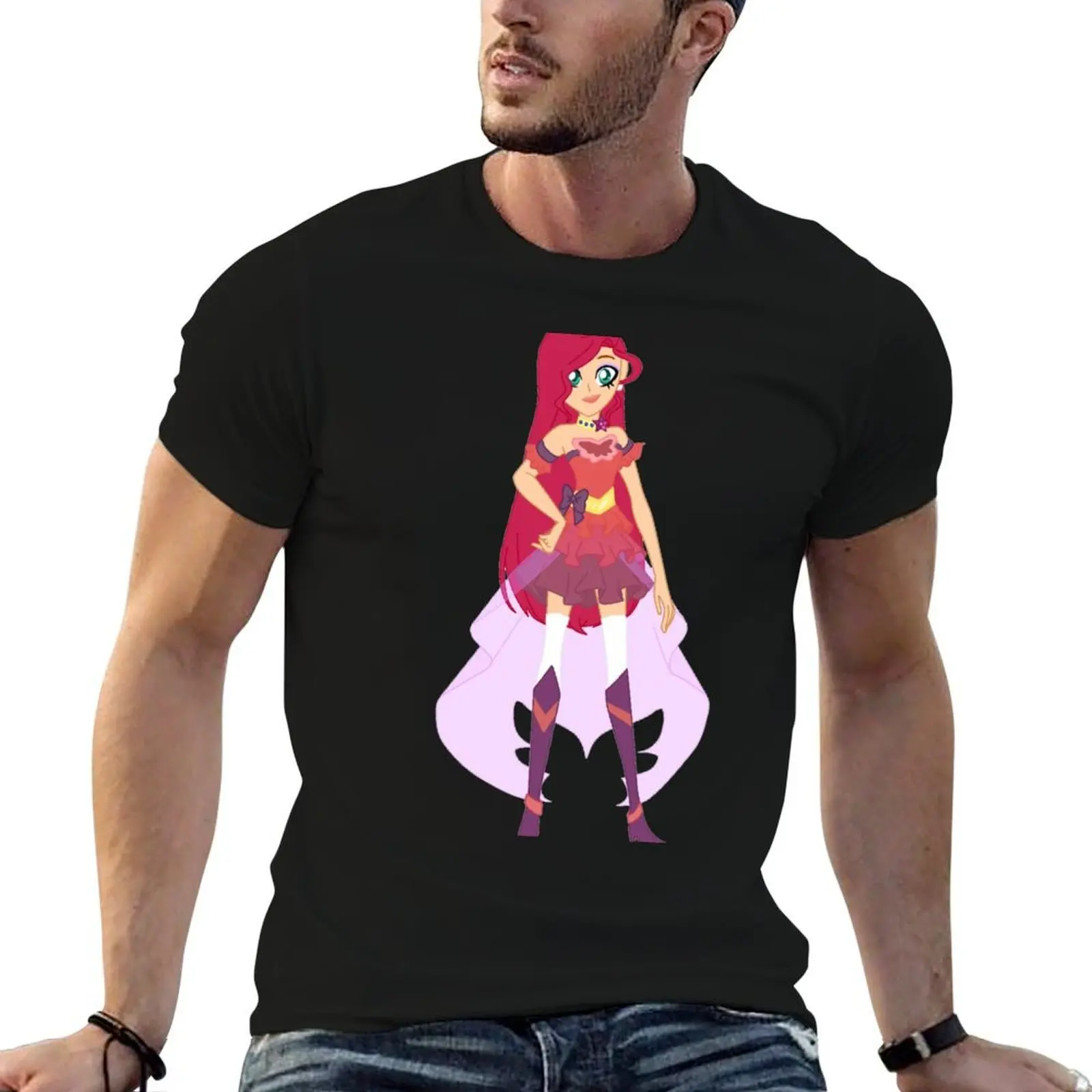 

Lolirock Princess OC T-Shirt t shirt men 100% cotton luxury brand black cotton t-shirt plain for man package T-Shirt
