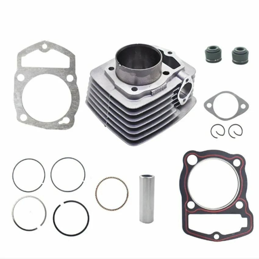 63.5mm Bore Cylinder Kit Piston Rings Gasket Set for Honda ATC200 ATC200X XL200 XR200 Motorcycle Engine Accessory Modified Parts