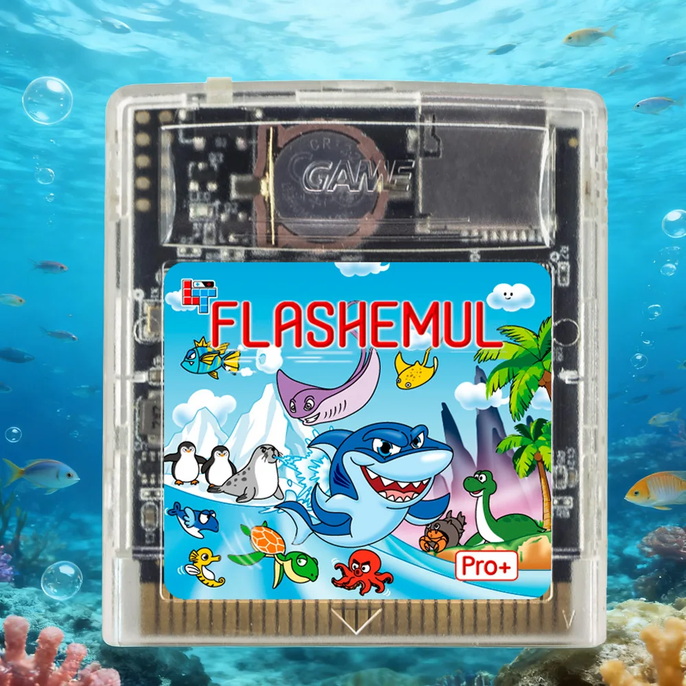 FLASHEMUL GB Pro For Gameboy advance GB Cart Emulator Flash GBA Cart OS V4 For GBP GBC GBASP Console Accessories view 3