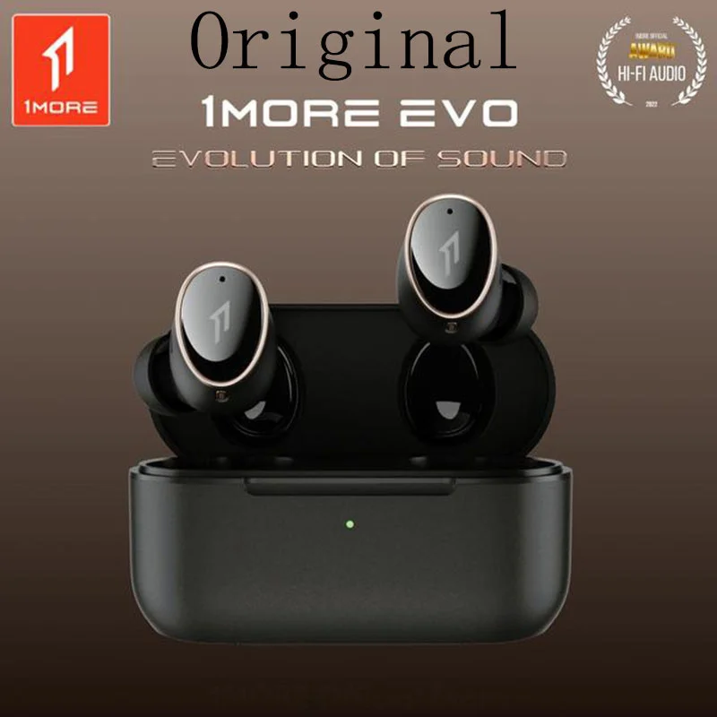 Original 1MORE EVO SoundID 12 Music Equalizer Customn EQ Earbuds ANC Headphones Wireless 1MORE MUSIC APP Control Earphones