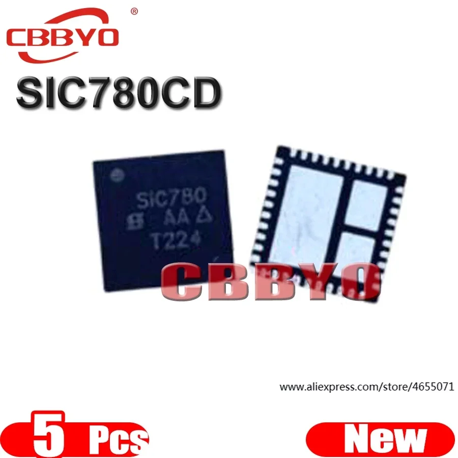 

(5piece)100% New SIC780 SIC780CD SIC780CD-T1-GE3 QFN-40 Chipset