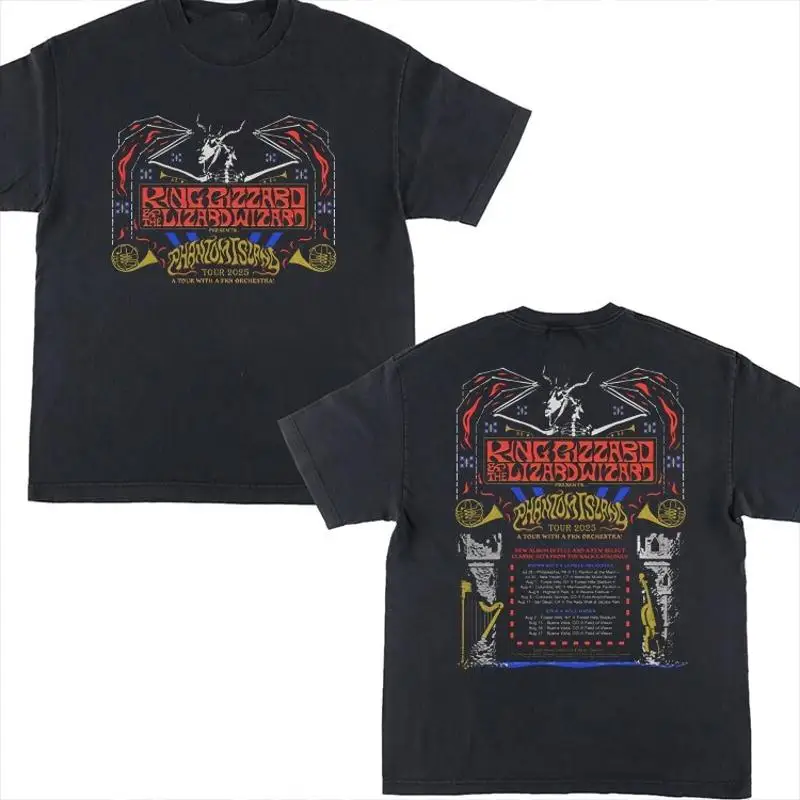 

New King Gizzard And The Lizard Wizard 2025 Tour S 5Xl T Shirt Ct111