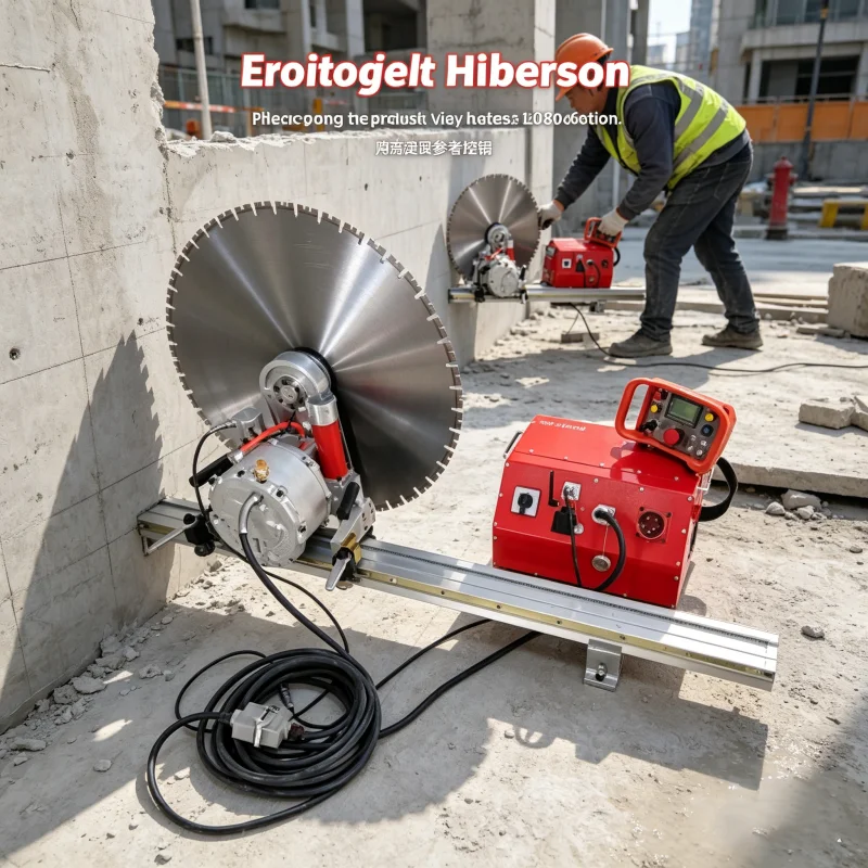 Industrial Electric Wall Saw Machine for Concrete Stone Cutting Wall Saw Demolition Equipment