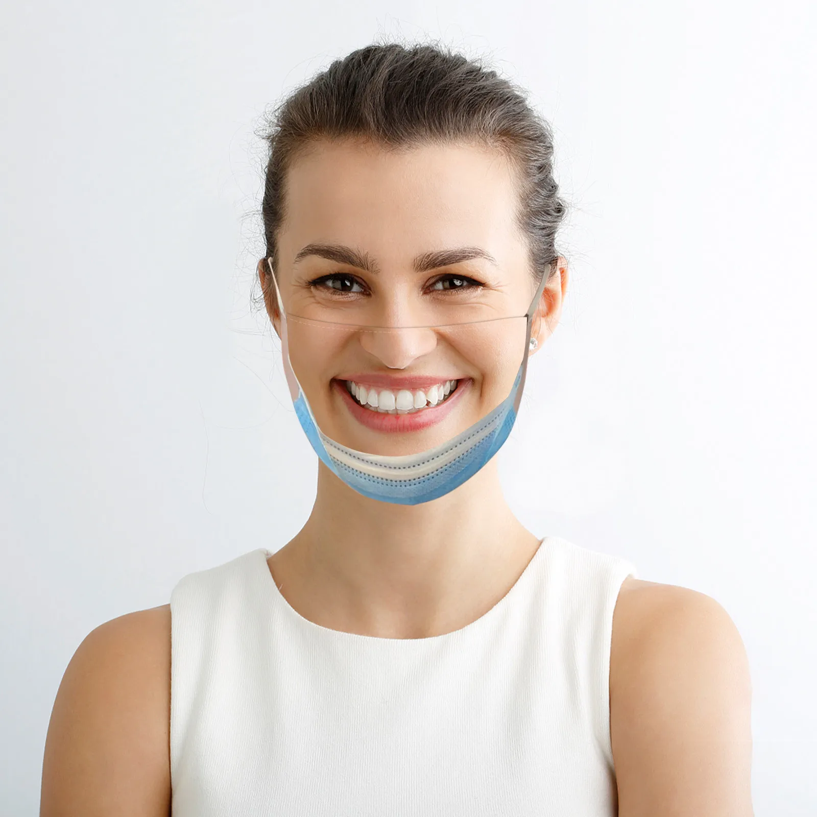 Maschera per la bocca divertente per adulti Maschere per il viso in stoffa divertenti Mascarillas Accessori cosplay Maschera di protezione antipolvere riutilizzabile lavabile