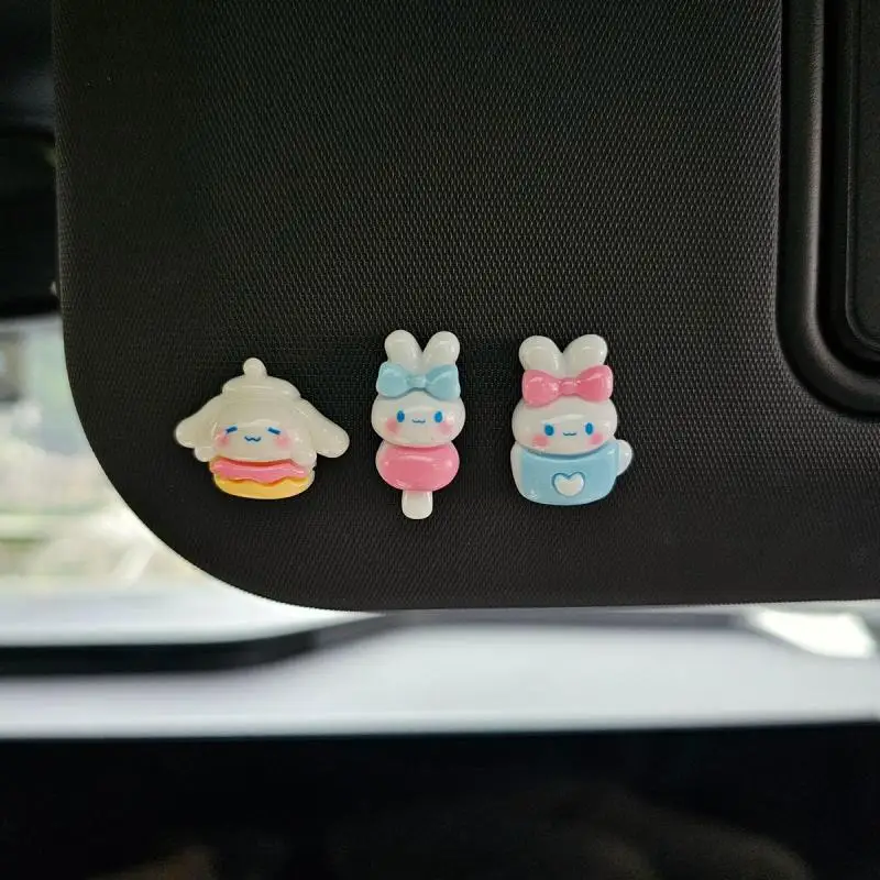 Sanrio Kawaii Anime Figure Hello Kitty Car Ornaments Car Decoration Car Dashboard Decoration Car Center Console Decoration 2024