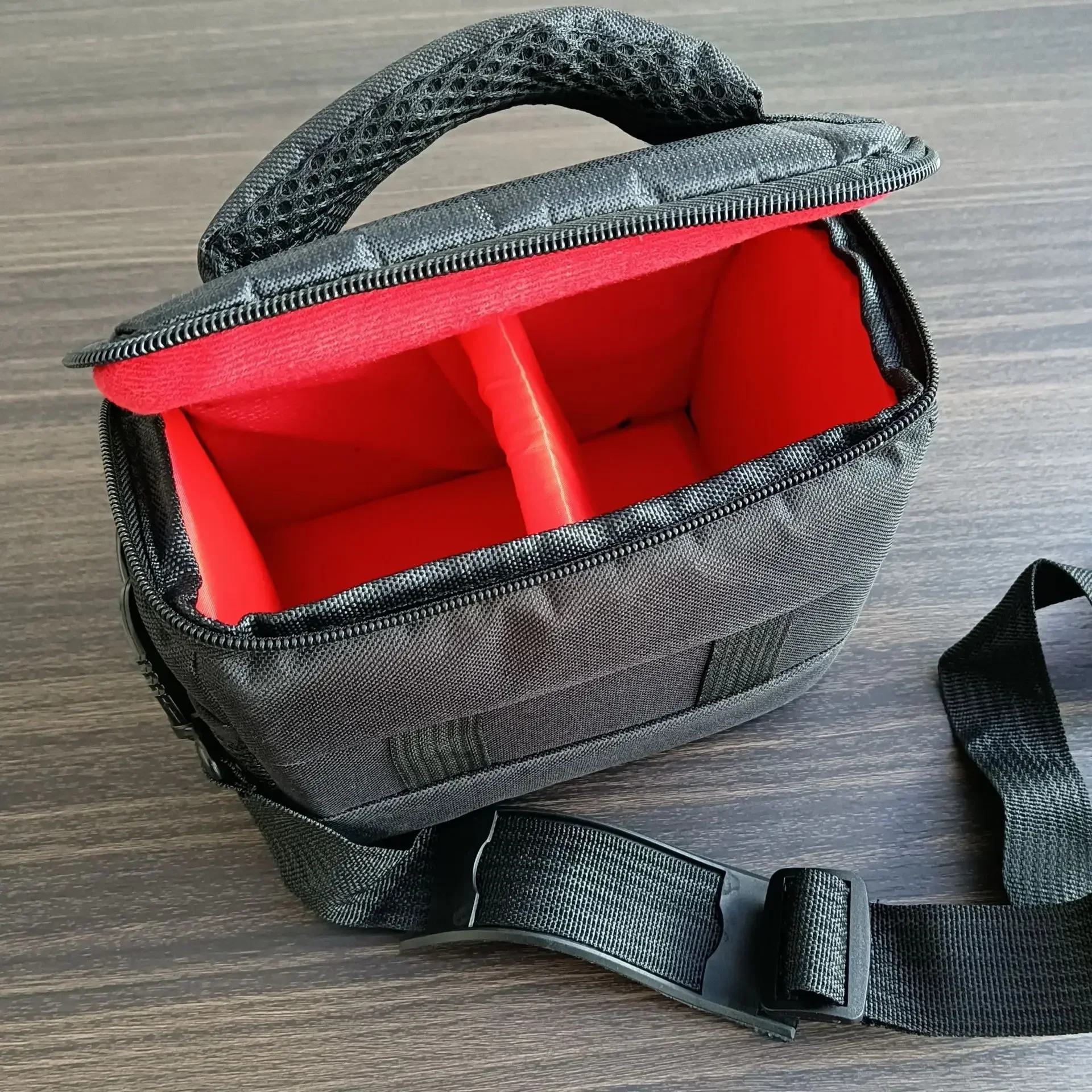 Digital DSLR Camera Bag Fashion Waterproof Case Photography Photo Bag Portable Small Camera Lens Pack Photography Accessories