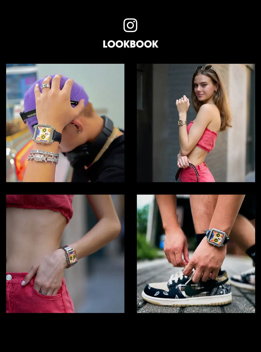 Happie Watch Luxury Women's Watch Set Fashion Luxury Elegant Alloy Wristwatch Couple Watch Men Quartz Holiday Gifts