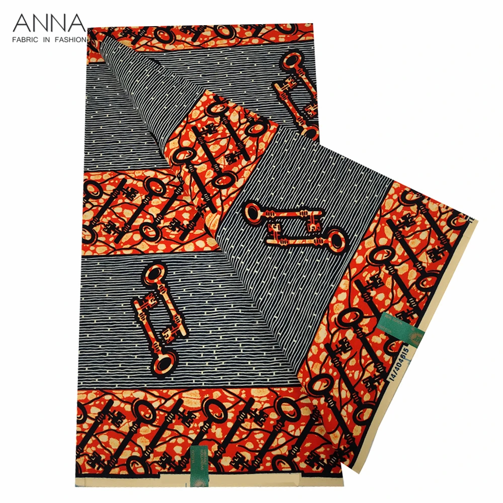 Veritable Wax Ankara Block Prints Batik Fabric African Wax Fabric Nigerian Dutch Hollandais Pagne 100% Cotton For Sewing VL-123