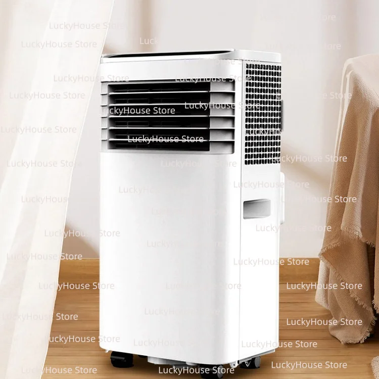 Portable Air Conditioner 1HP Cooling Compressor Single Cooling Floor Standing AC Unit Home Use No Installation