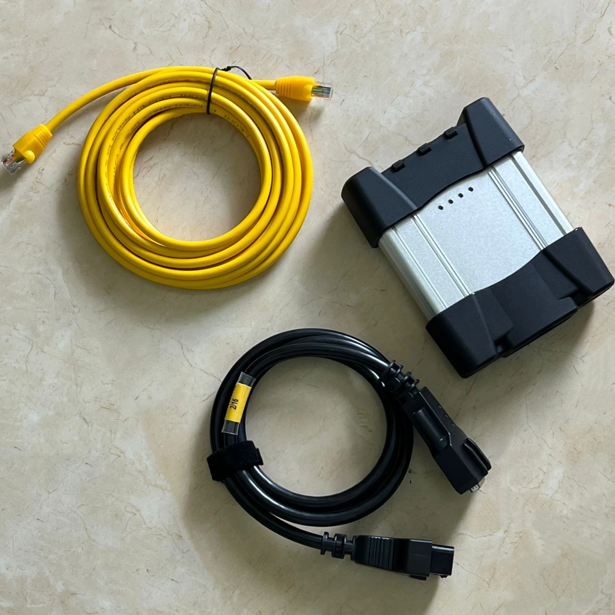 ICOM Next Auto Diagnostic Tool for BMW Cars Interface 16pin to 15pin Main Cable Lan Connection Programming Coding