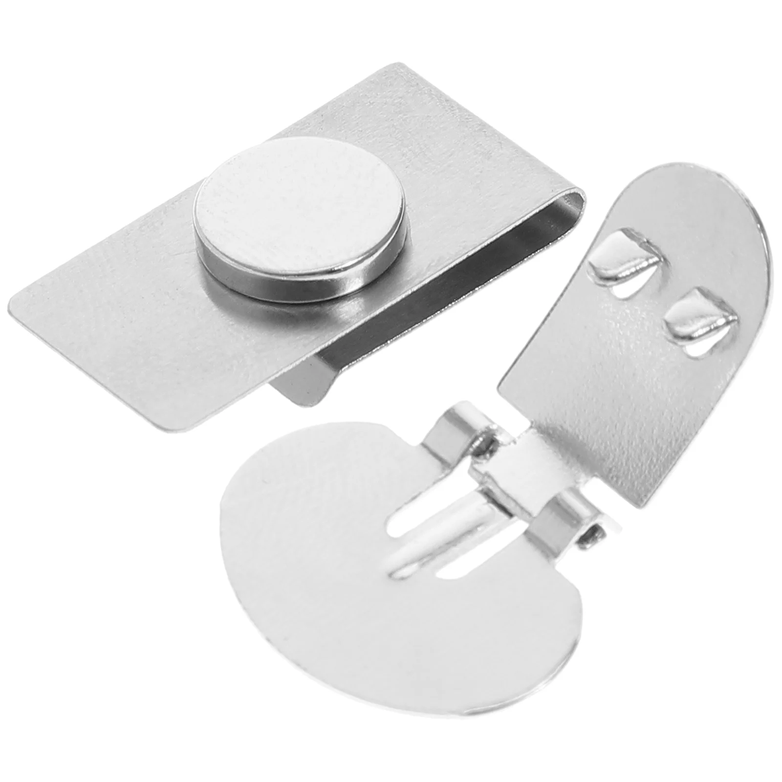 Magnetic Tie คลิป Pin สําหรับชายเสื้อคลิป Fastener COLLAR Bar Stay เนคไทที่มองไม่เห็นแมว