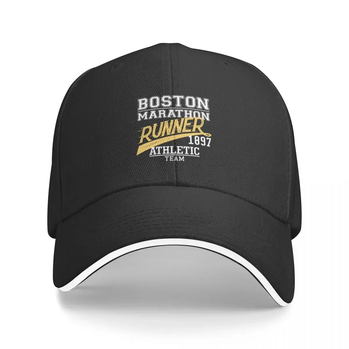 The Boston Marathon Runner Athletic Team 1897 Cap Baseball Cap Golf hat man Ladies hat Men's