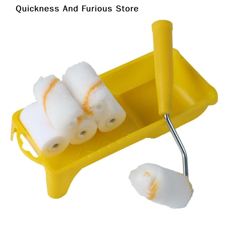 【TO】8Pcs 2 Inch Paint Roller With 6 Covers Small Paint Roller Paint Rollers For Painting Walls Paint Rollers Set