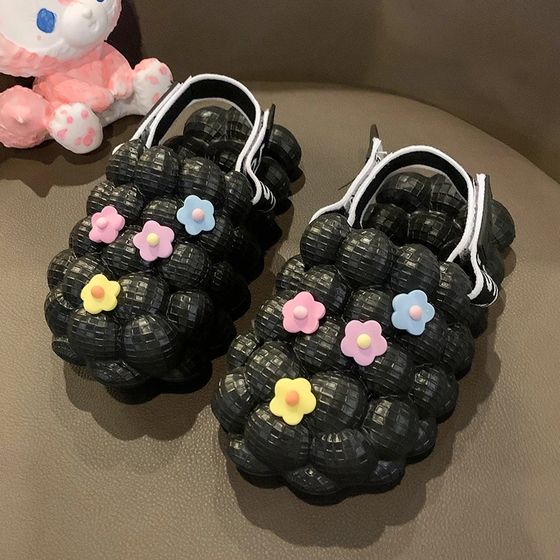 Glijbanen Kinderen Schattige Bubble Ball Kids Slippers Zomer Badkamer Peuter Glijdt Thuis Indoor Anti-Slip Sandalen Schoenen