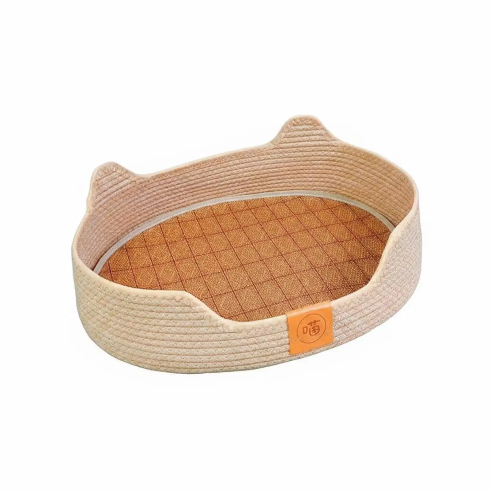 Cotton Thread Cat Basket Durable Cozy Lounger Pet Bed House for Cats Accessories Furniture