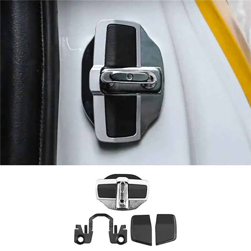 A11M-10 Set Door Stabilizer Door Lock Protector Latches Stopper Covers For Honda Accord Civic CRV HRV