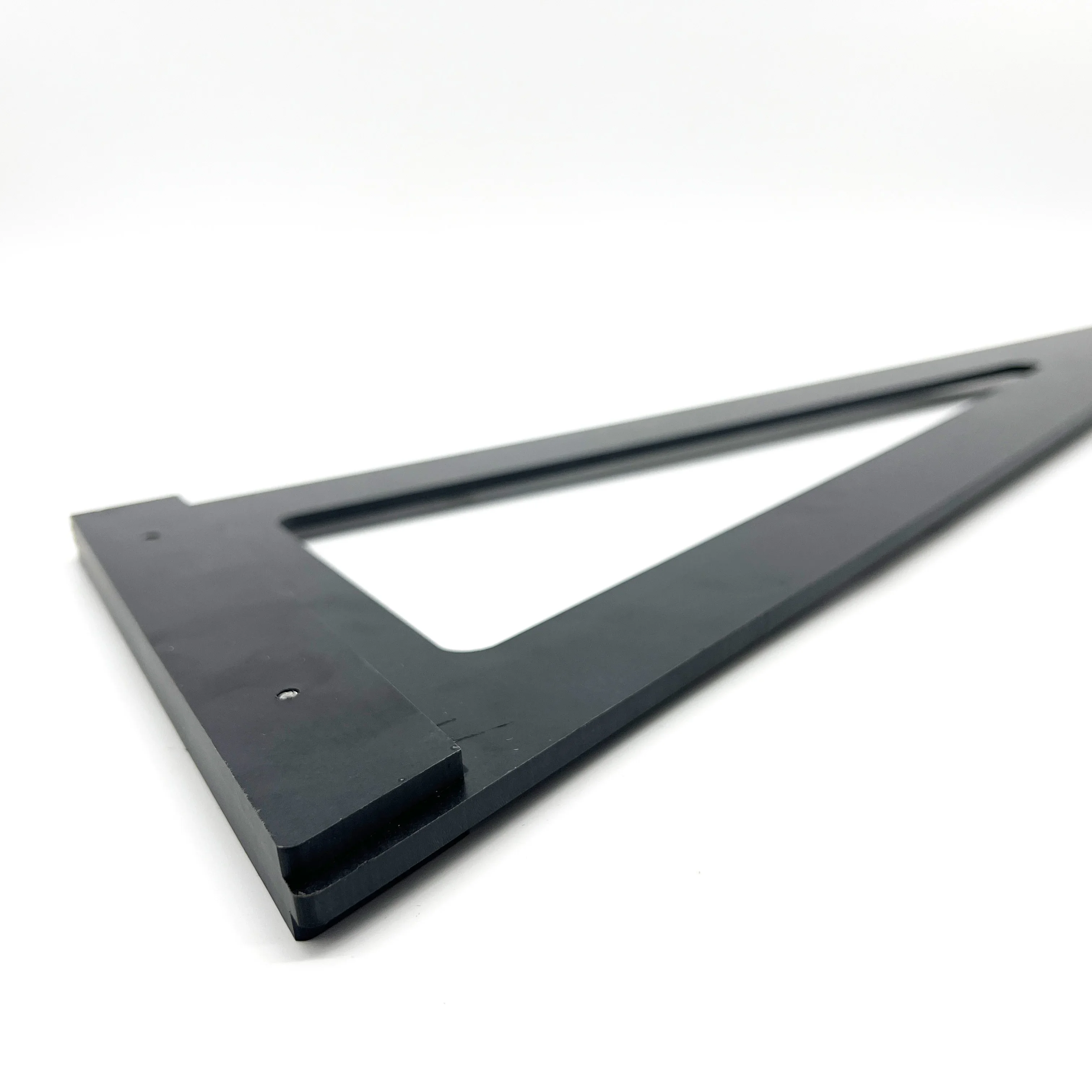 Premium 450/550/650mm Bakelite Triangle Ruler for Glass Tile Straight Cutting