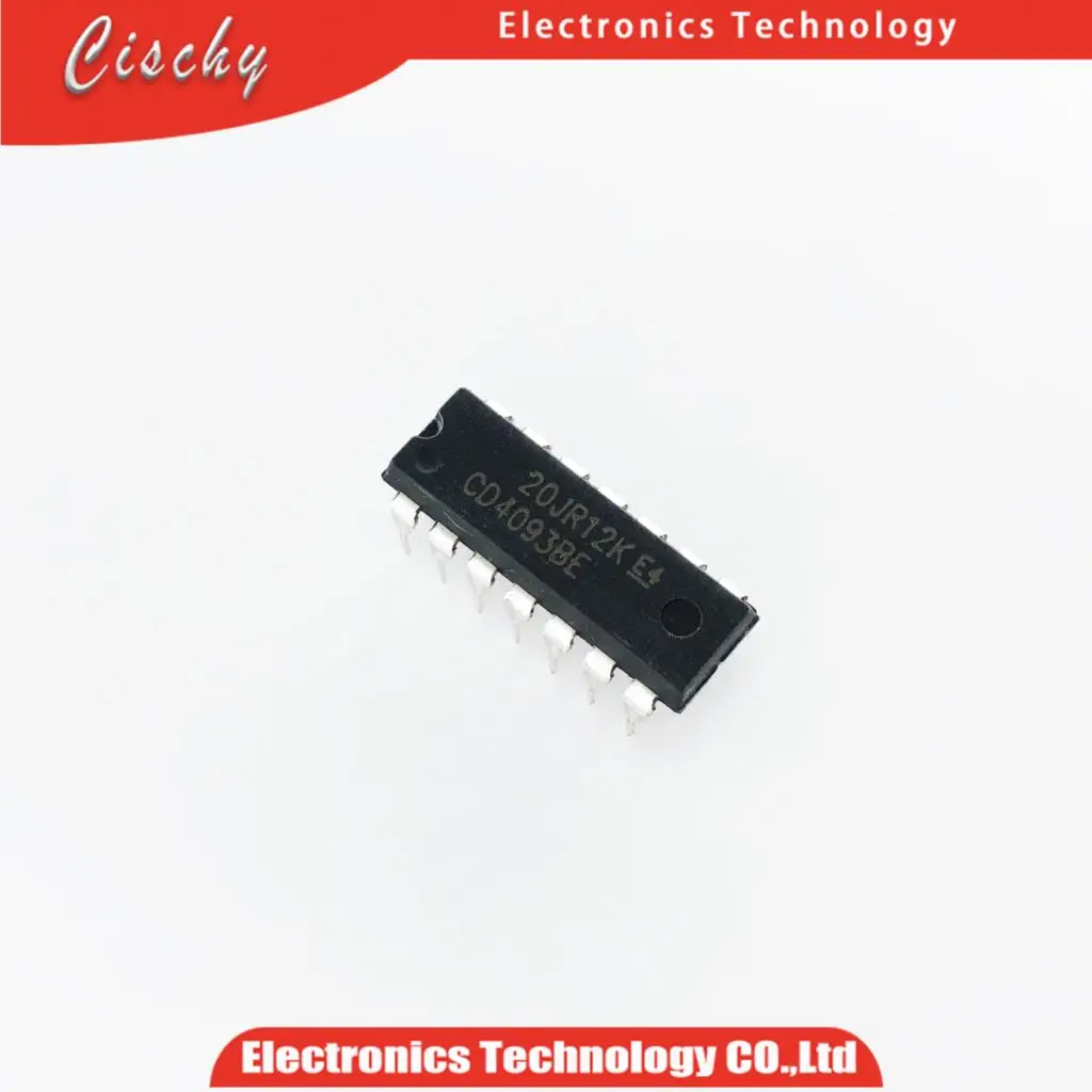 10PCS CD4093BE HCF4093BE DIP14 CD4093 DIP 4093 DIP-14 4093BE new and   IC