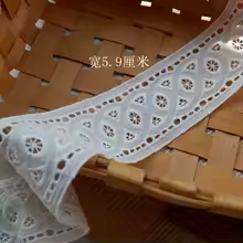 Bilateral Embroidery Cotton Fabric, Openwork Flower Lace Trim, DIY Clothes, Curtains, Sofa Cover, Quilt, Doll Clothes Material - AliExpress 15