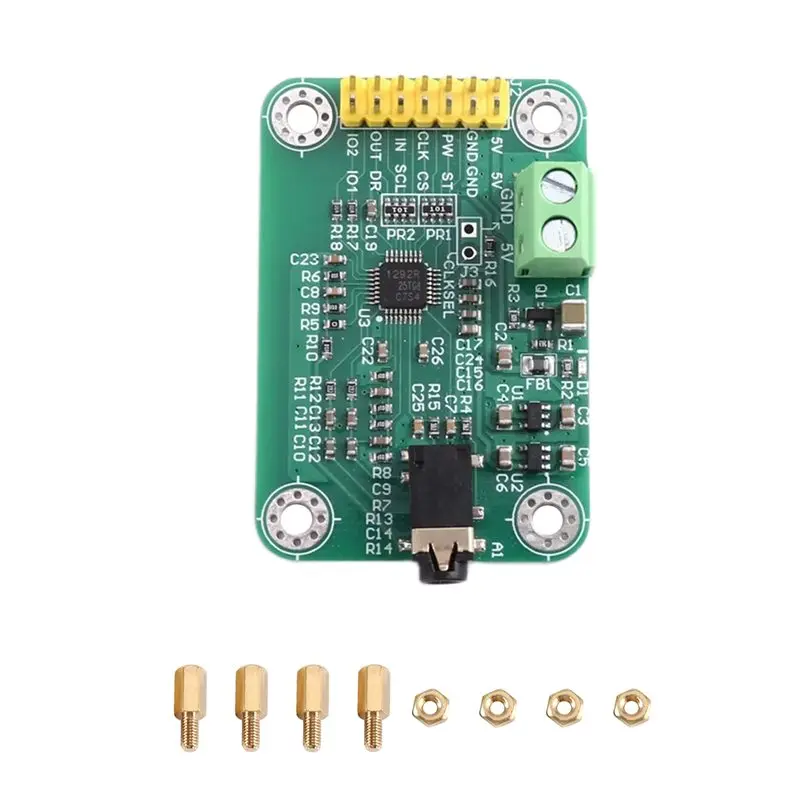 

B63B-ECG Front-End Electrocardiogram Module ADS1292R 24-Bit Analog-To-Digital Converter ADS1292
