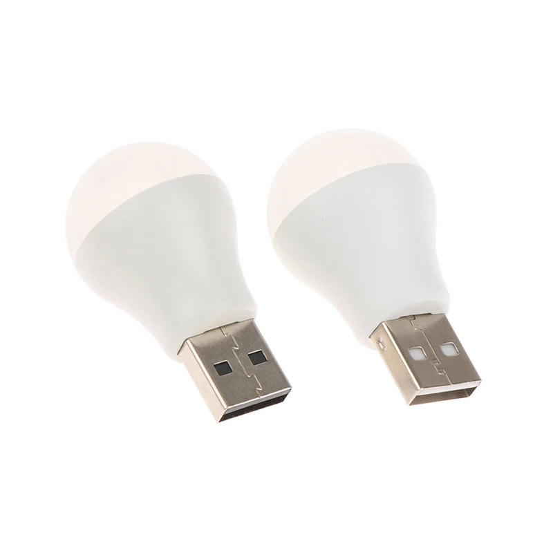 Lampu malam LED Mini USB portabel, lampu LED baru